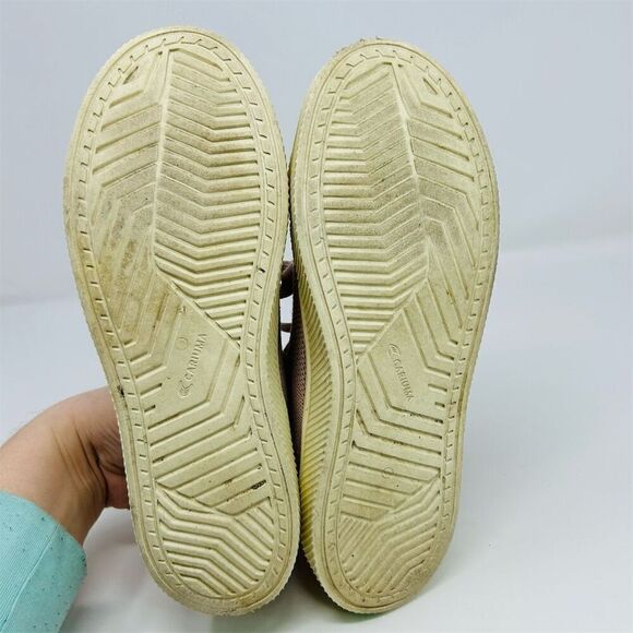 Cariuma Women's Pink Rose Low Top Canvas Sneakers Size 8 Casual Lace Up - Picture 10 of 13